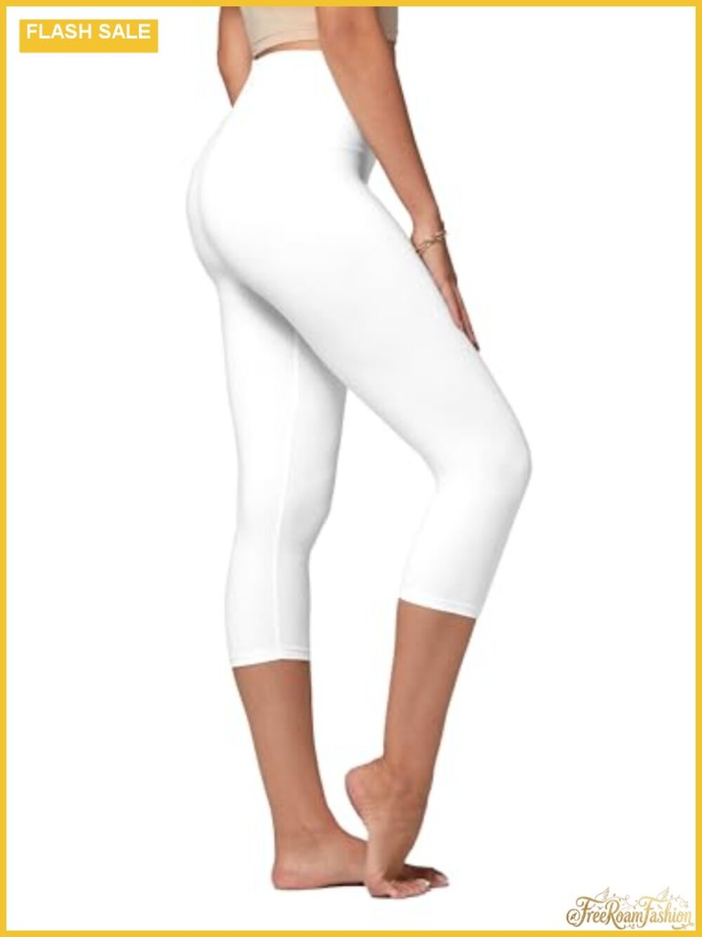 High Waisted Ultra Soft Leggings - Capri Yoga Pants